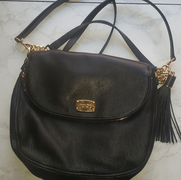Michael Kors Black Crossbody Purse - Picture 1 of 5
